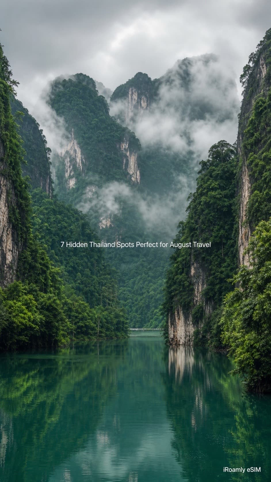 Thailand's Misty Natural Wonders During Rainy Season