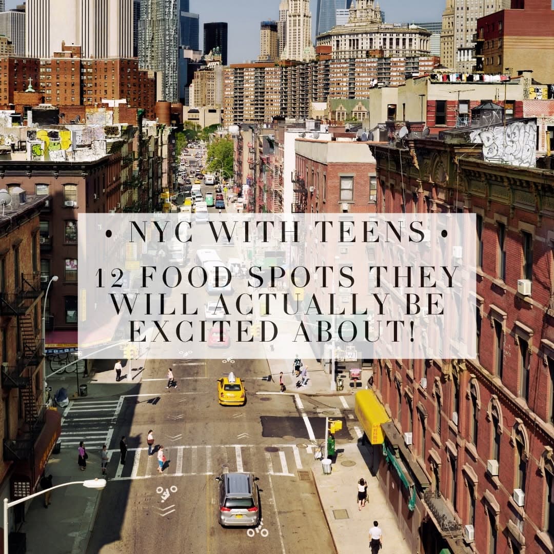 12 NYC Eateries For Teens And Sweet Treats
