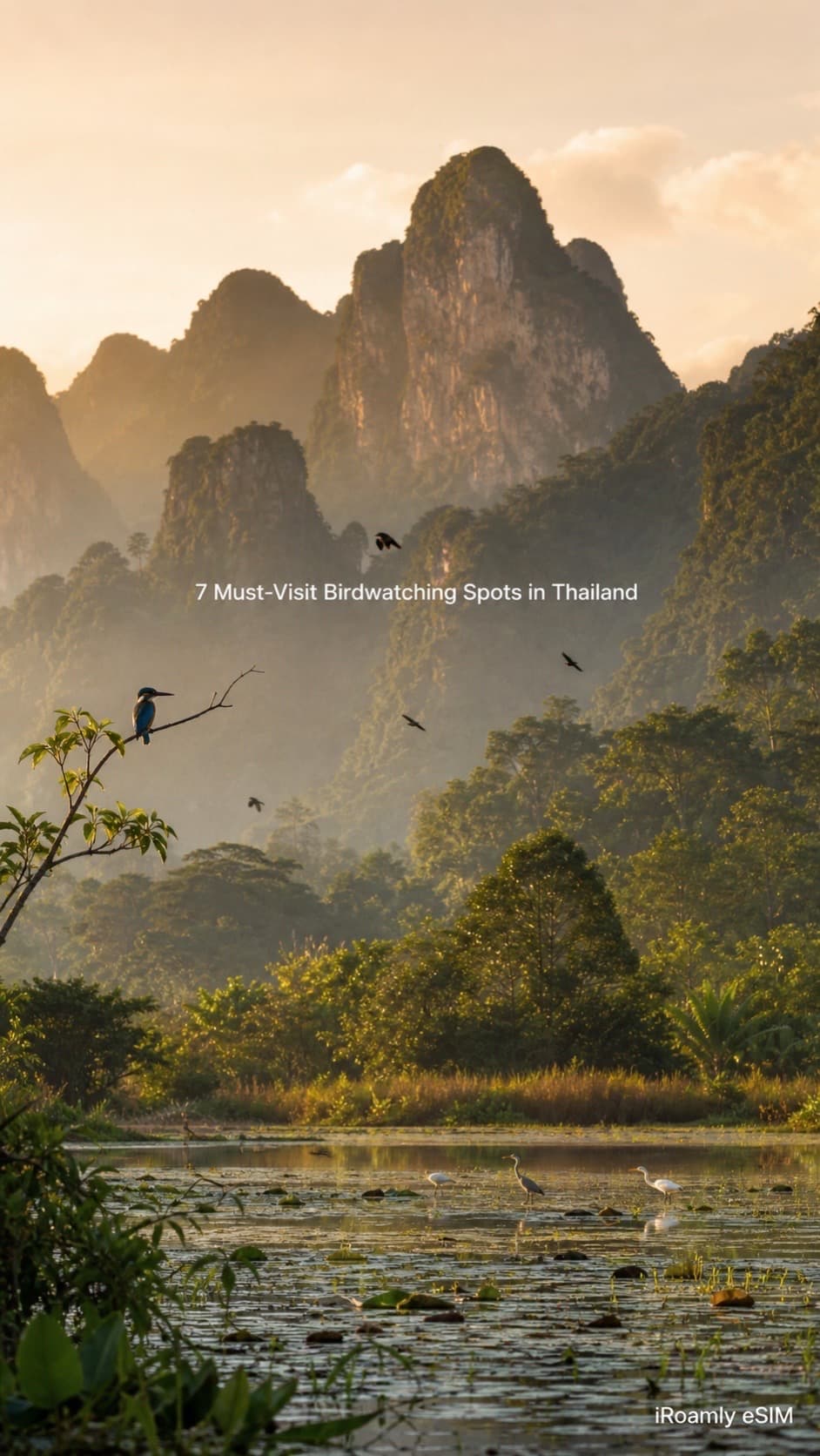Seven Thai Parks for Bird Watching Adventures