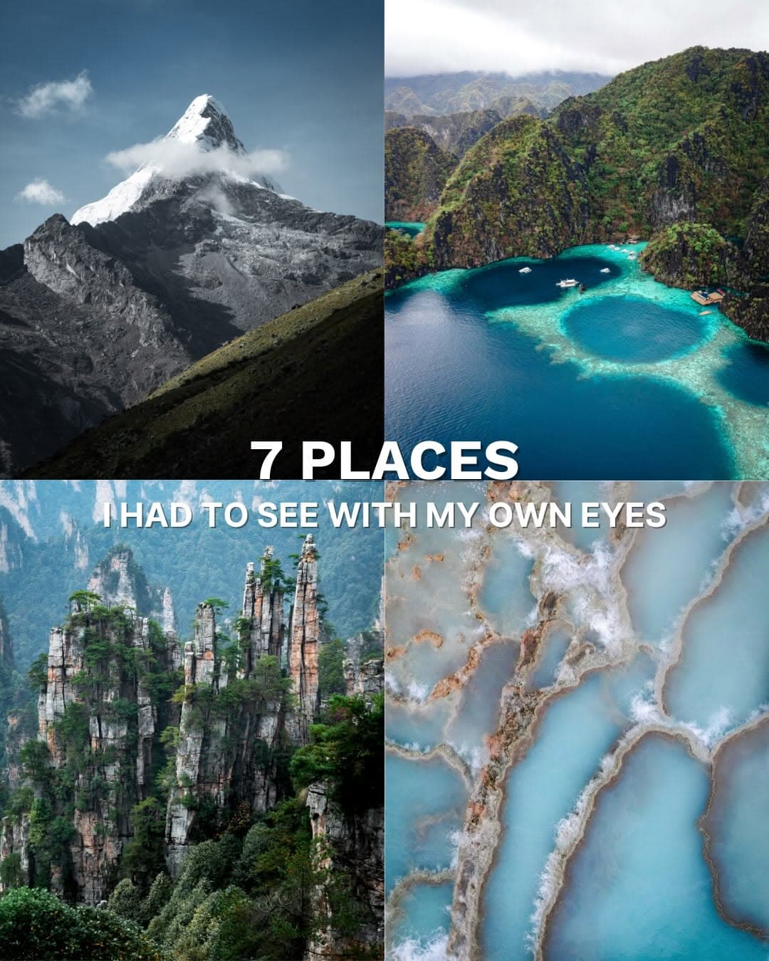 Bucket List of Natural Wonders Around the World
