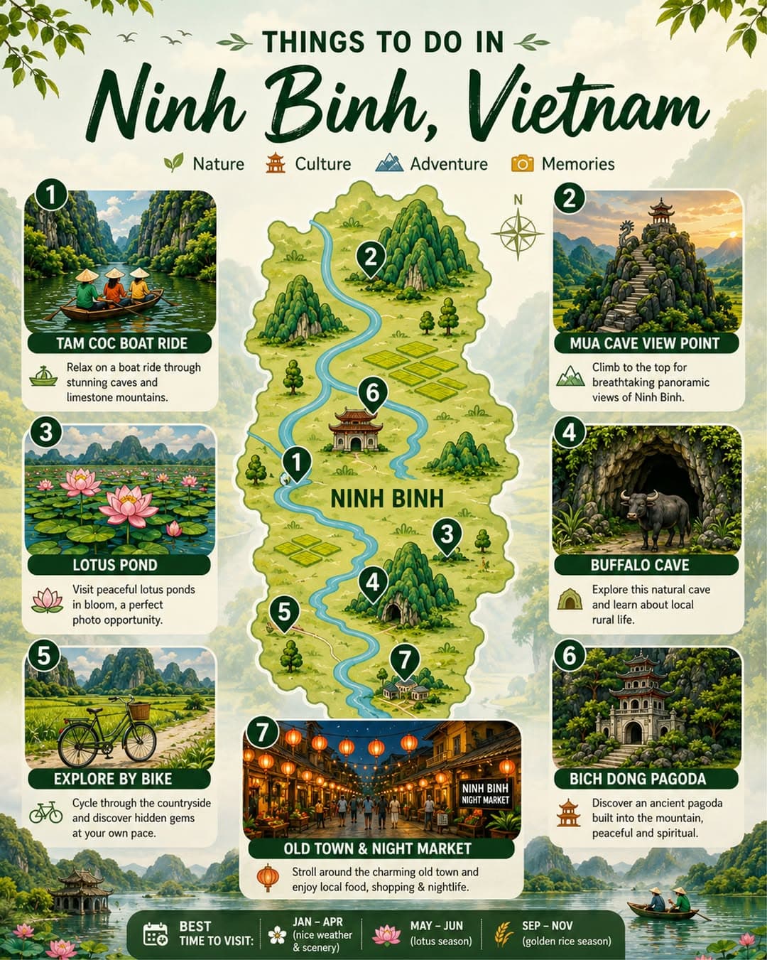 Ninh Binh's Natural Wonders And Cultural Sites