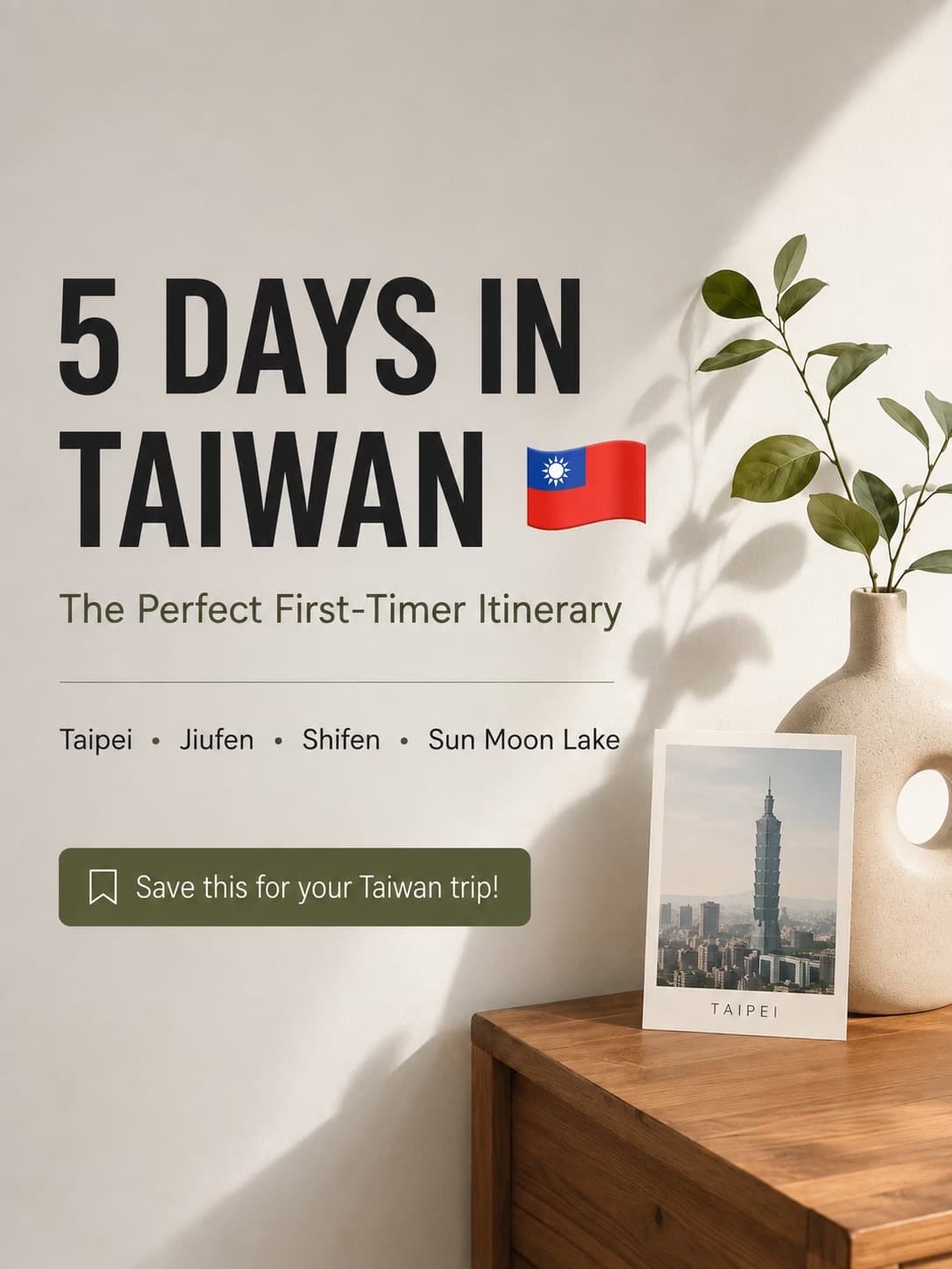 Taiwan Travel: Taipei, Jiufen, Shifen, Sun Moon Lake