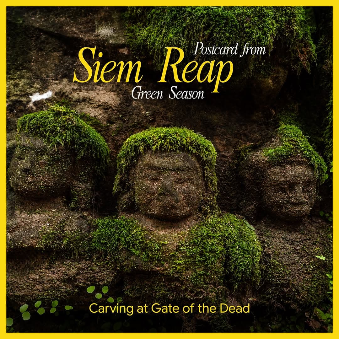 Temples of Siem Reap in Their Lush Green Season