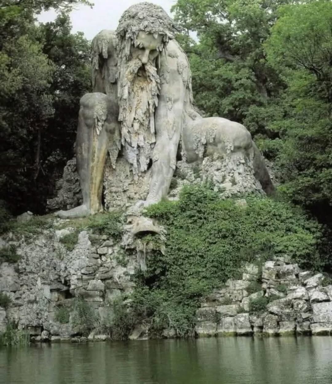 Apennine Colossus and Villa Demidoff Sculptures