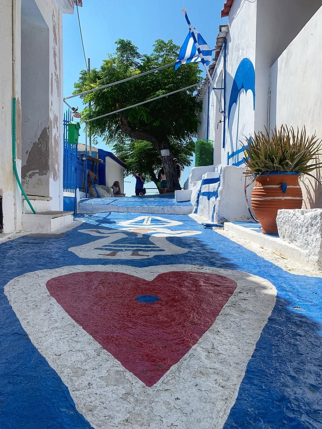 Pythagorion and Blue Street on Samos