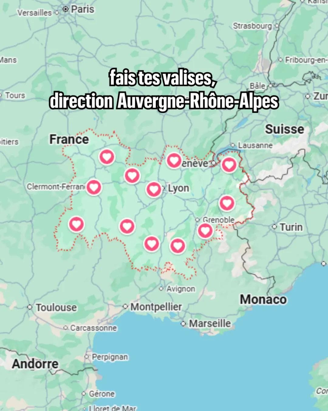 13 Attractions in Auvergne-Rhône-Alpes