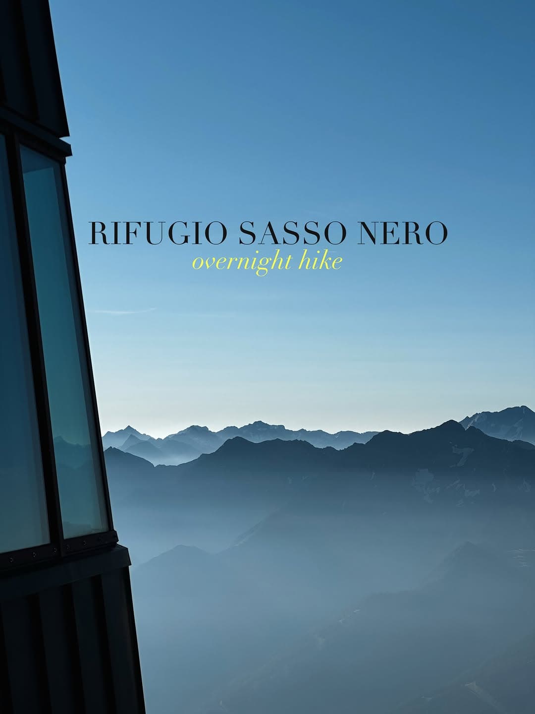 Northern Italy Overnight Hiking Refuges