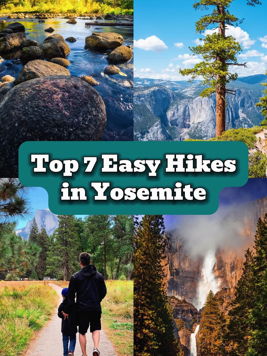 Easy Hikes and Scenic Spots in Yosemite National Park