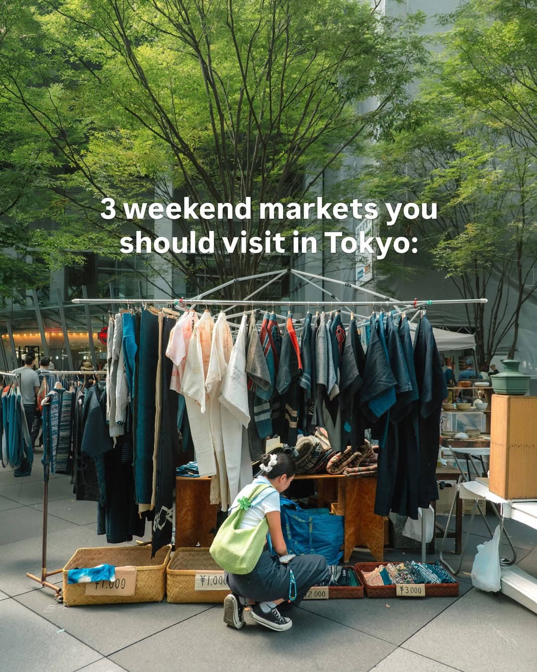 Tokyo's Weekend Antique and Flea Markets