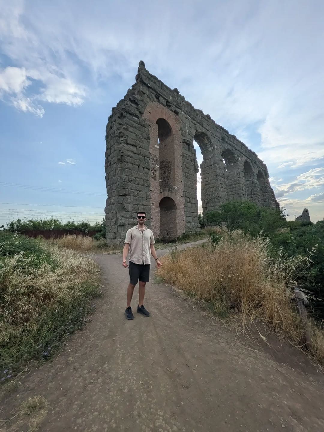 Explore Rome's Aqueduct Park Near Termini Station