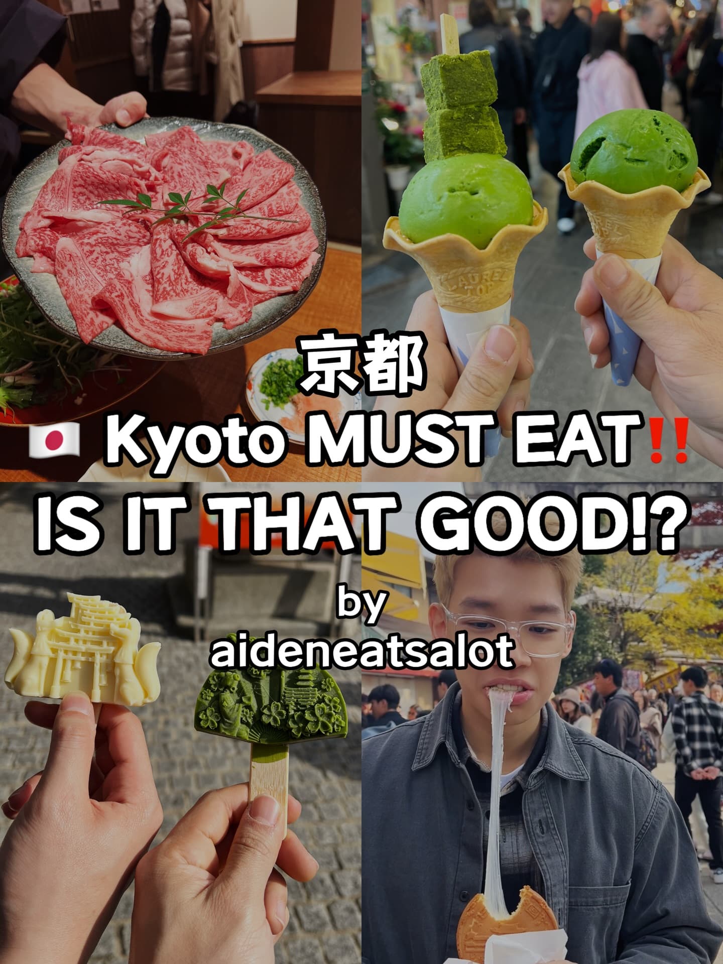 Kyoto Food Tour: Market Snacks to Wagyu Sukiyaki