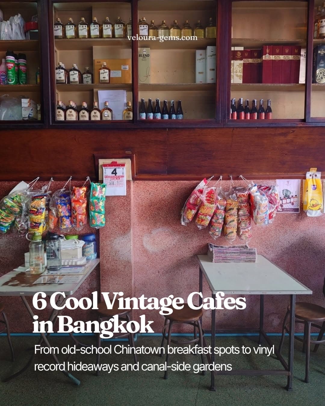 Bangkok Cafes Embrace Vintage Charm and Vinyl