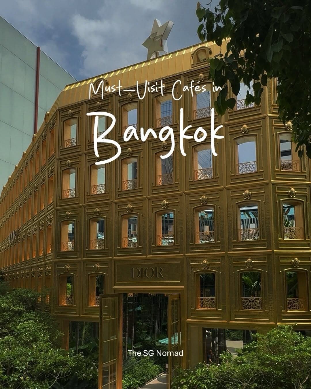 Bangkok Cafes: A Day of Exploration and Sweet Treats