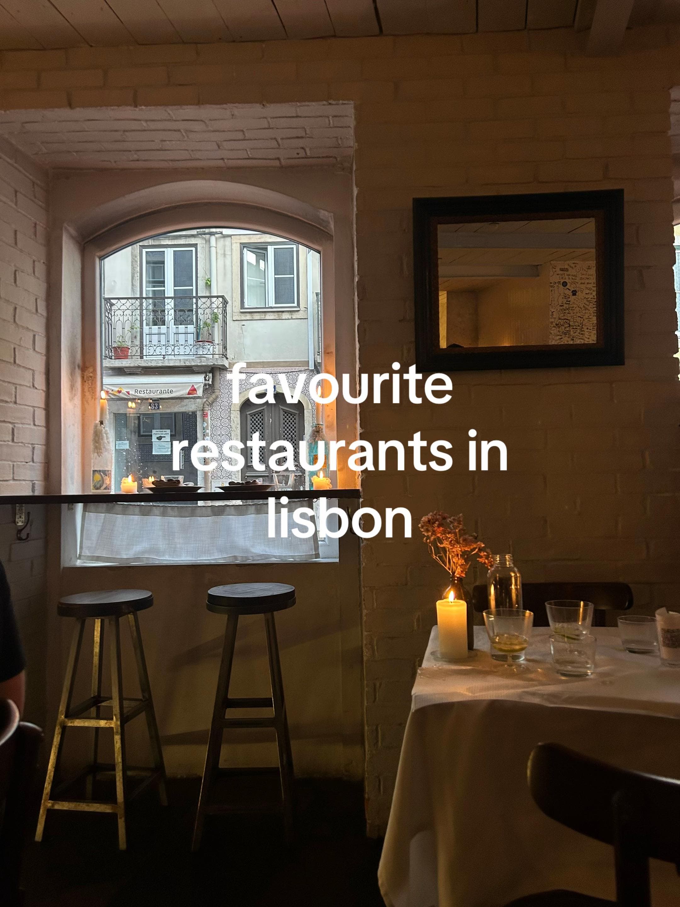 Lisbon Restaurants And Bars With Unique Vibes