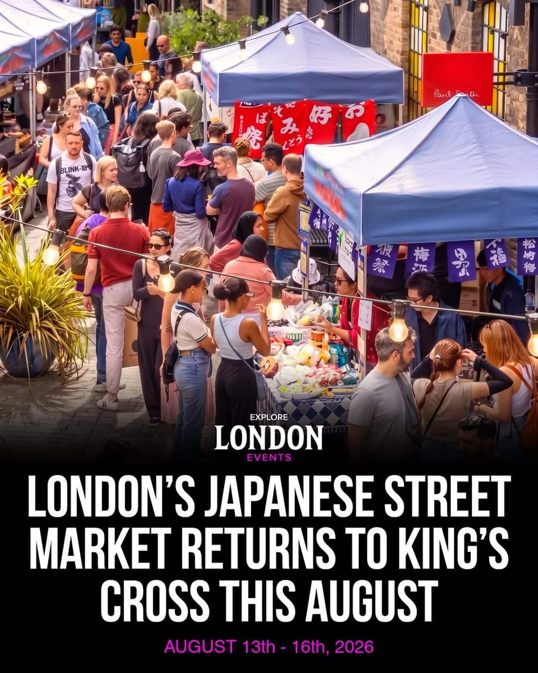 Japanese Street Market at King's Cross