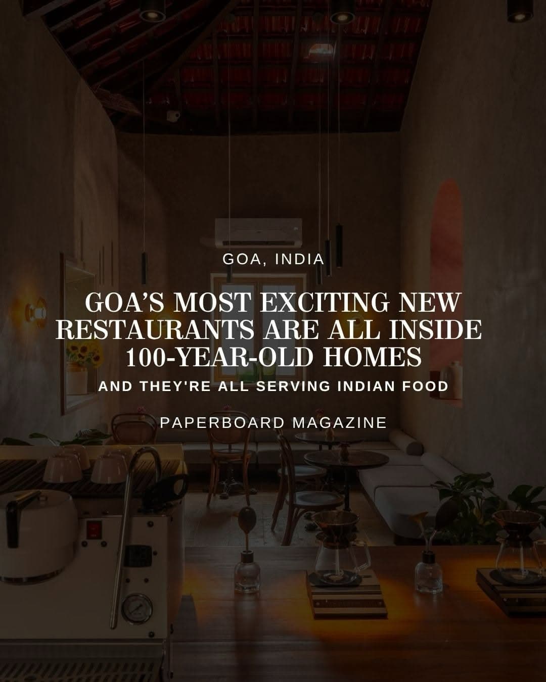 New Restaurants In Goa Serve Rooted Indian Cuisine