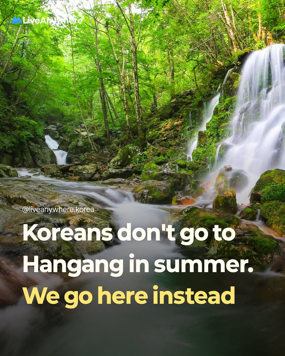 Seoul's Subway-Accessible Summer Valleys