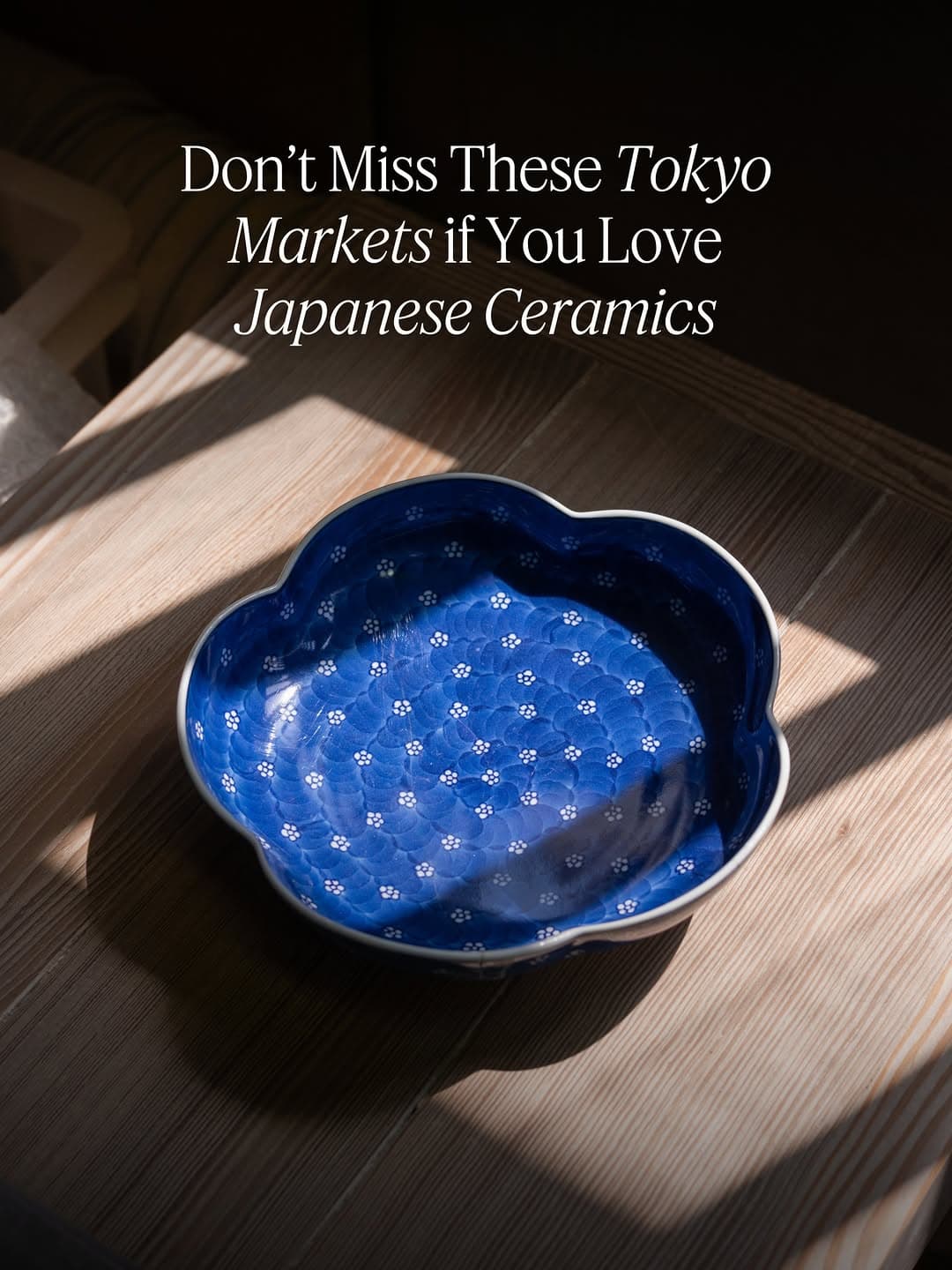 Tokyo's Antique Markets Offer Japanese Ceramics