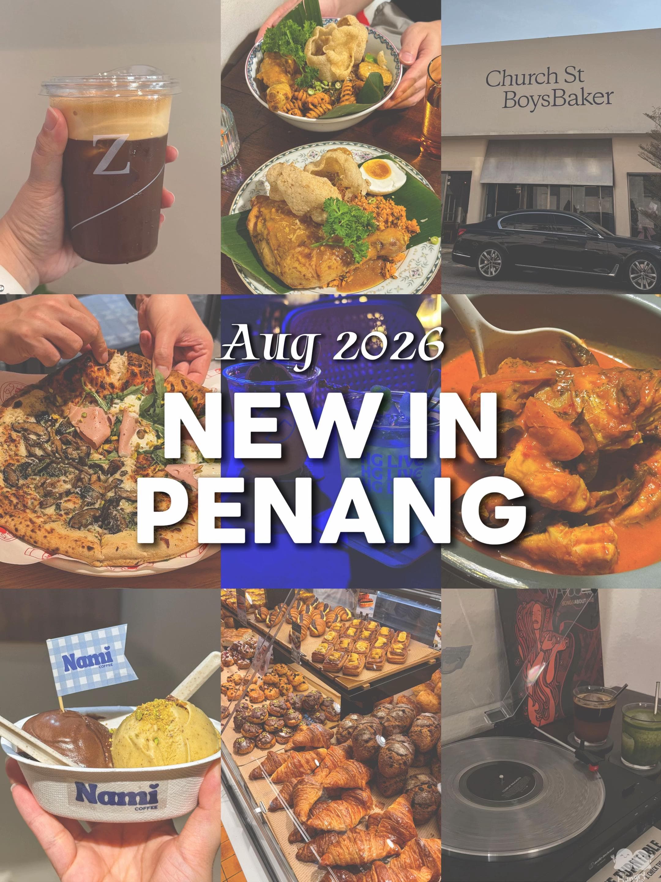 Penang's New Cafes, Bakeries, and Eateries