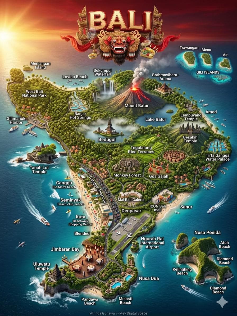 Bali's Diverse Attractions: Temples, Beaches, and Culture