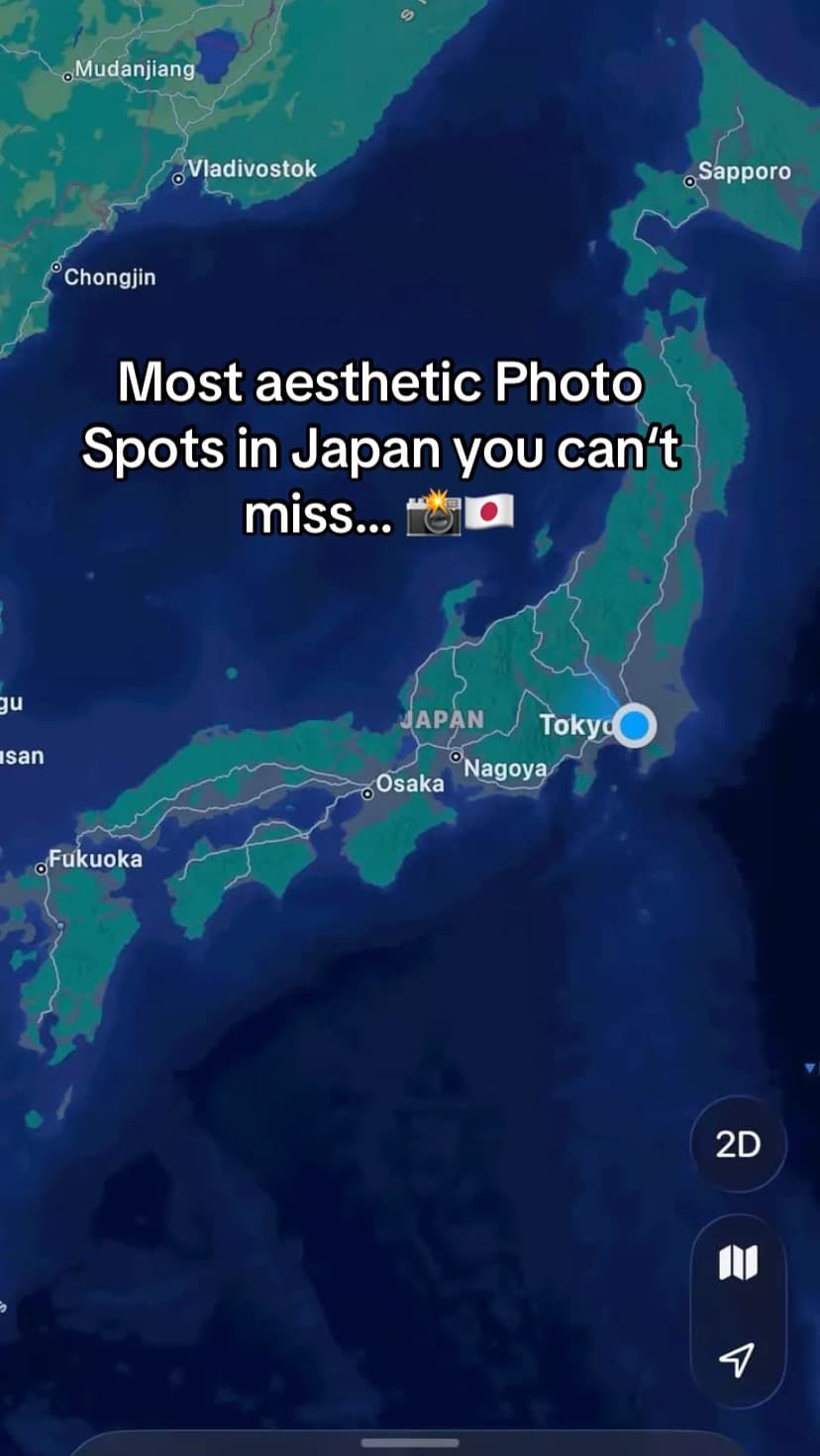 Cinematic Photo Spots Across Japan