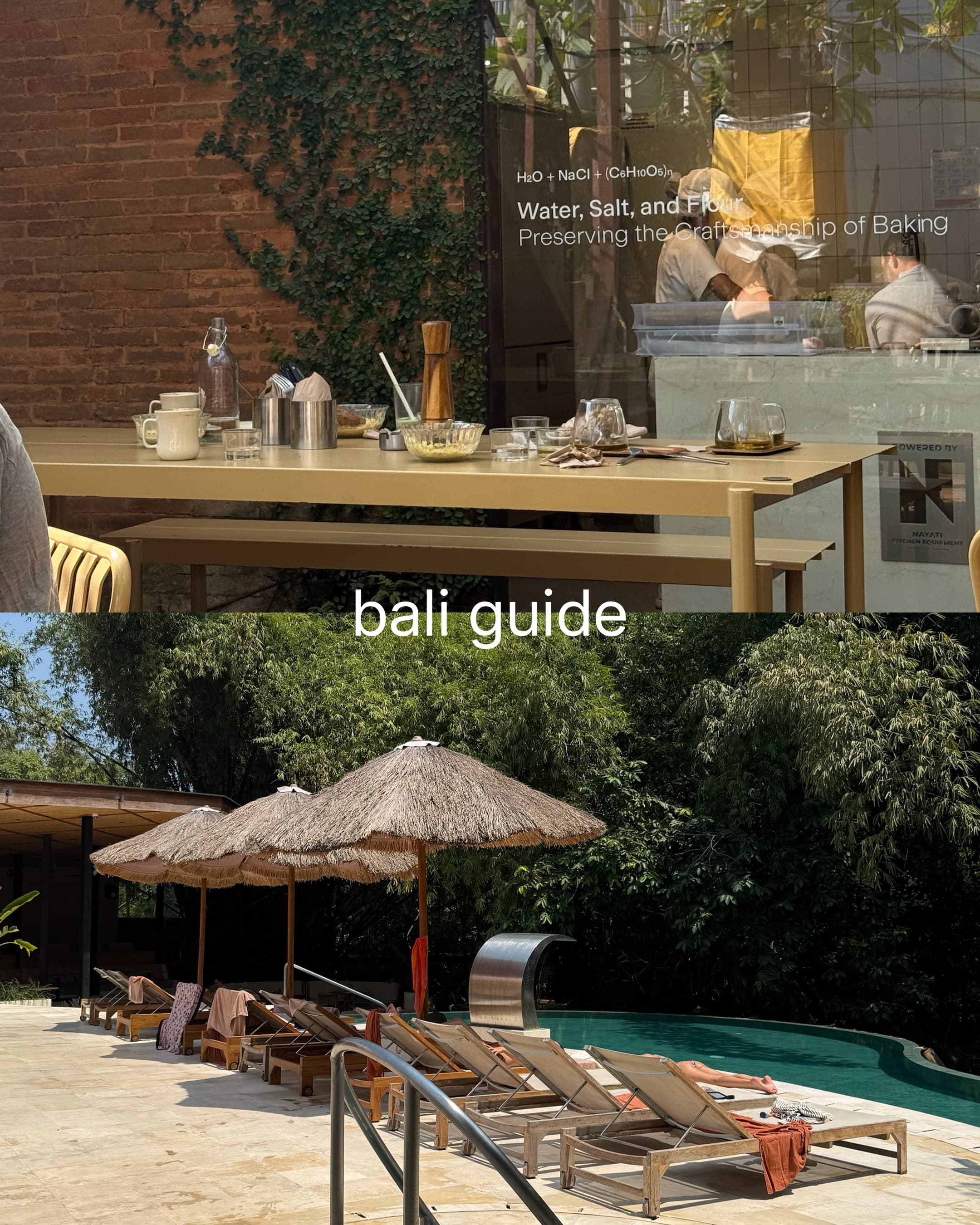 Bali Cafes, Restaurants, and Wellness Spots