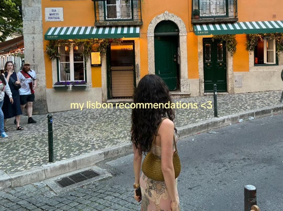 Lisbon Eateries Recommended By A First-Time Visitor