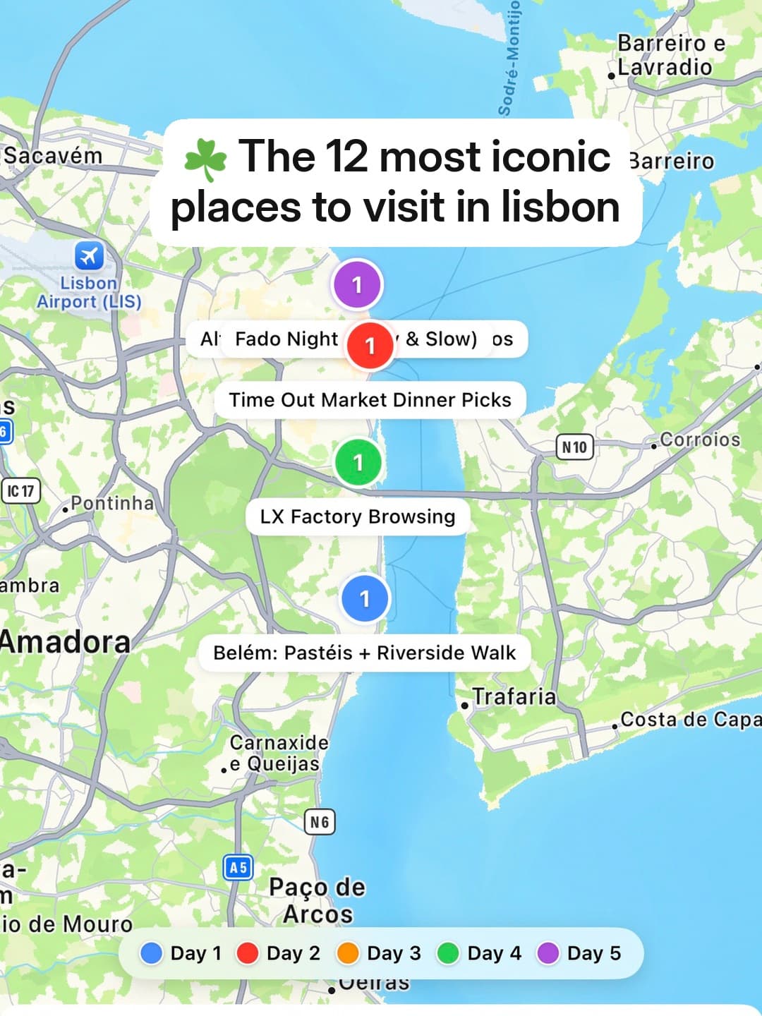 Iconic Lisbon Landmarks and Markets