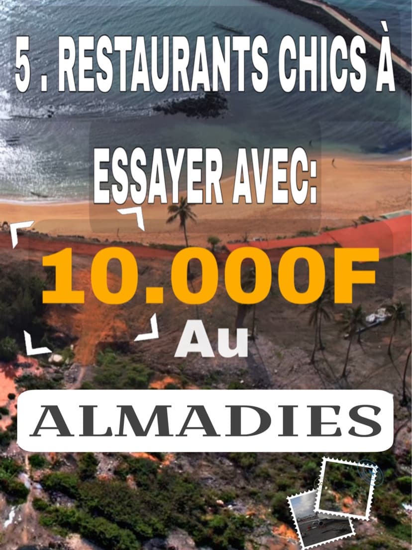 Five Chic Almadies Restaurants For Under 10,000F