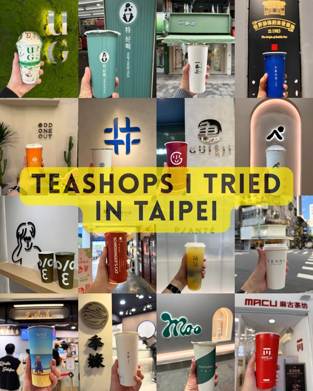 Nineteen Taiwanese Teashops To Discover