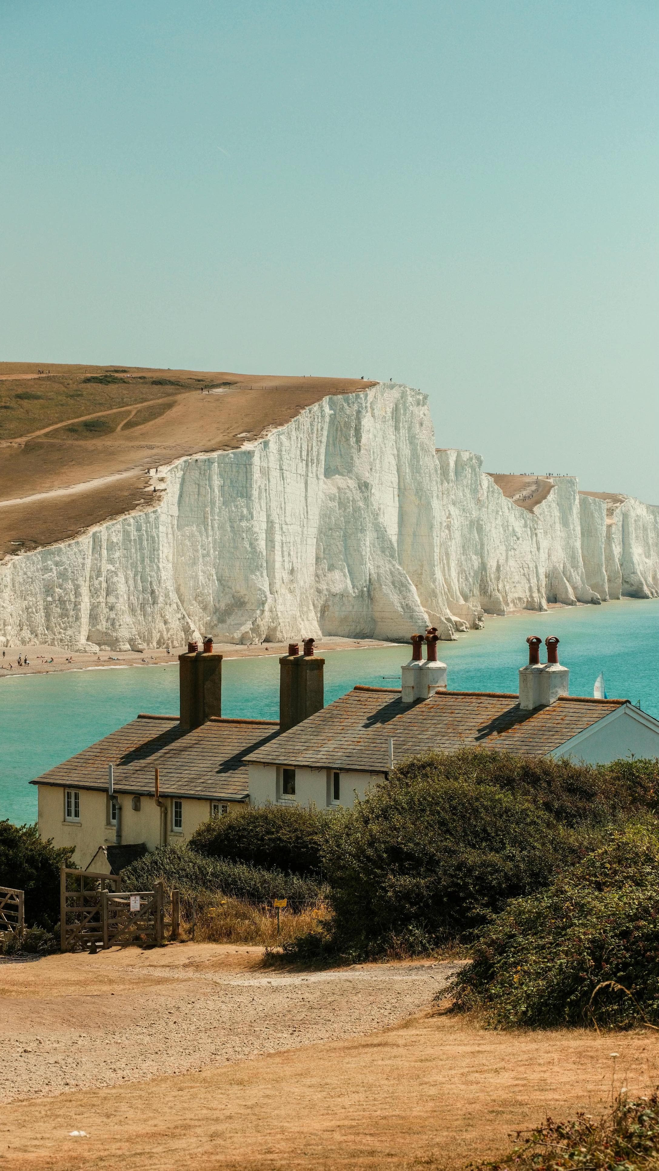 Coastal Beauty: Seven Sisters Cliffs And Beachy Head