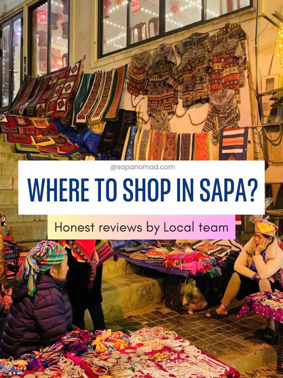 Sapa Shopping Spots Based On Local Reviews