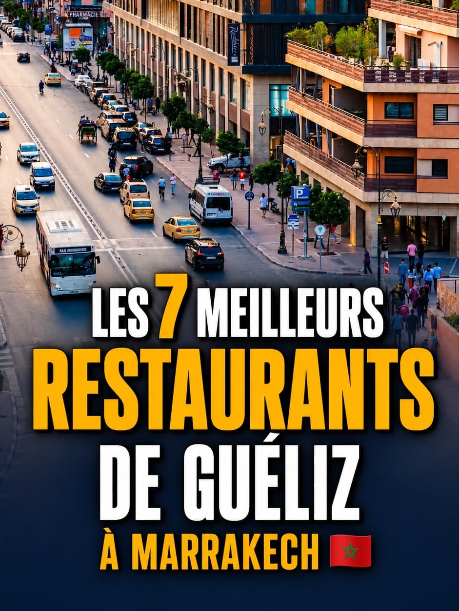 Marrakech Gueliz Restaurants: Moroccan, French, and Italian