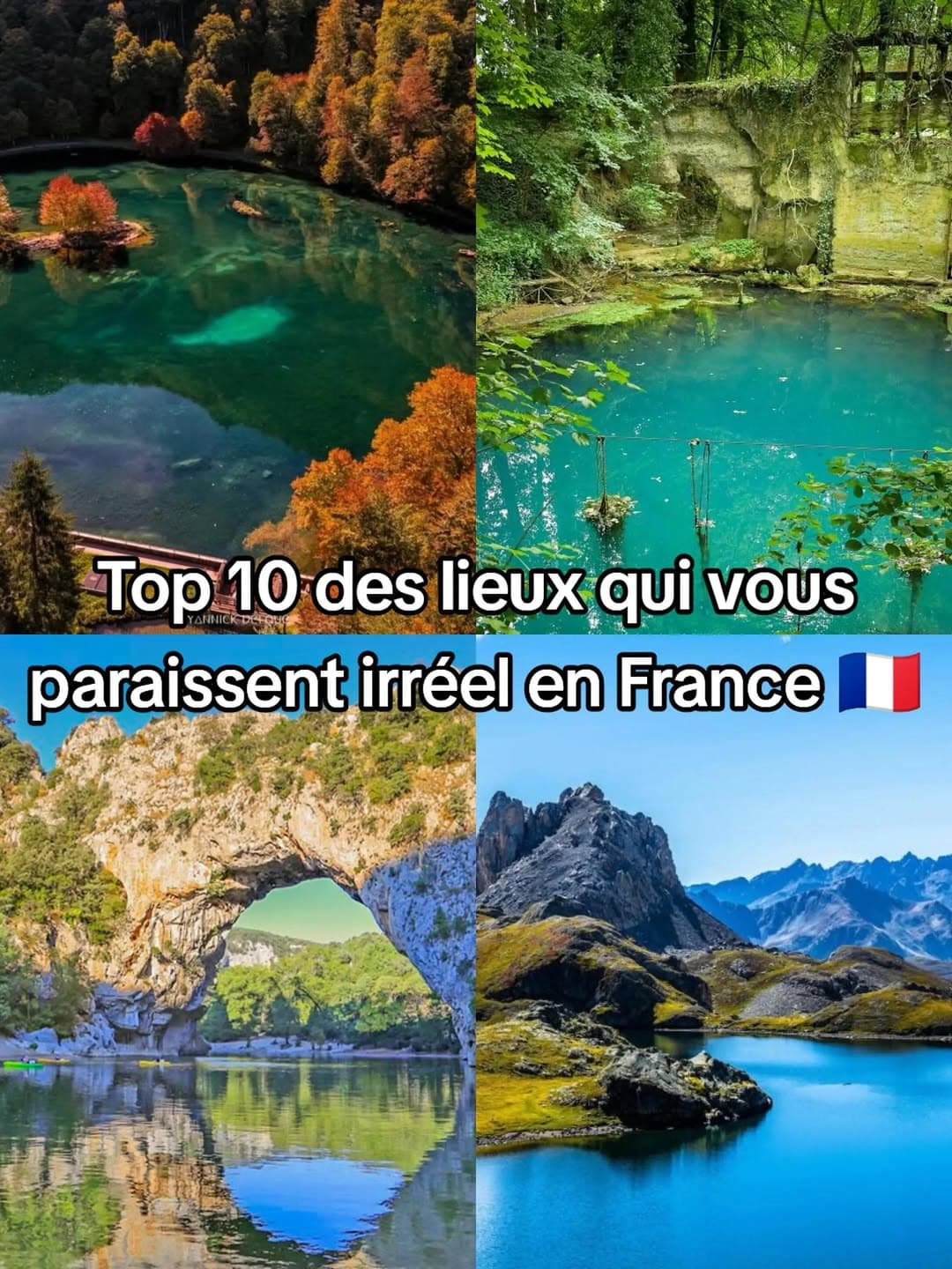 Unreal French Wonders: Gorges, Caves, Cliffs, and Forests