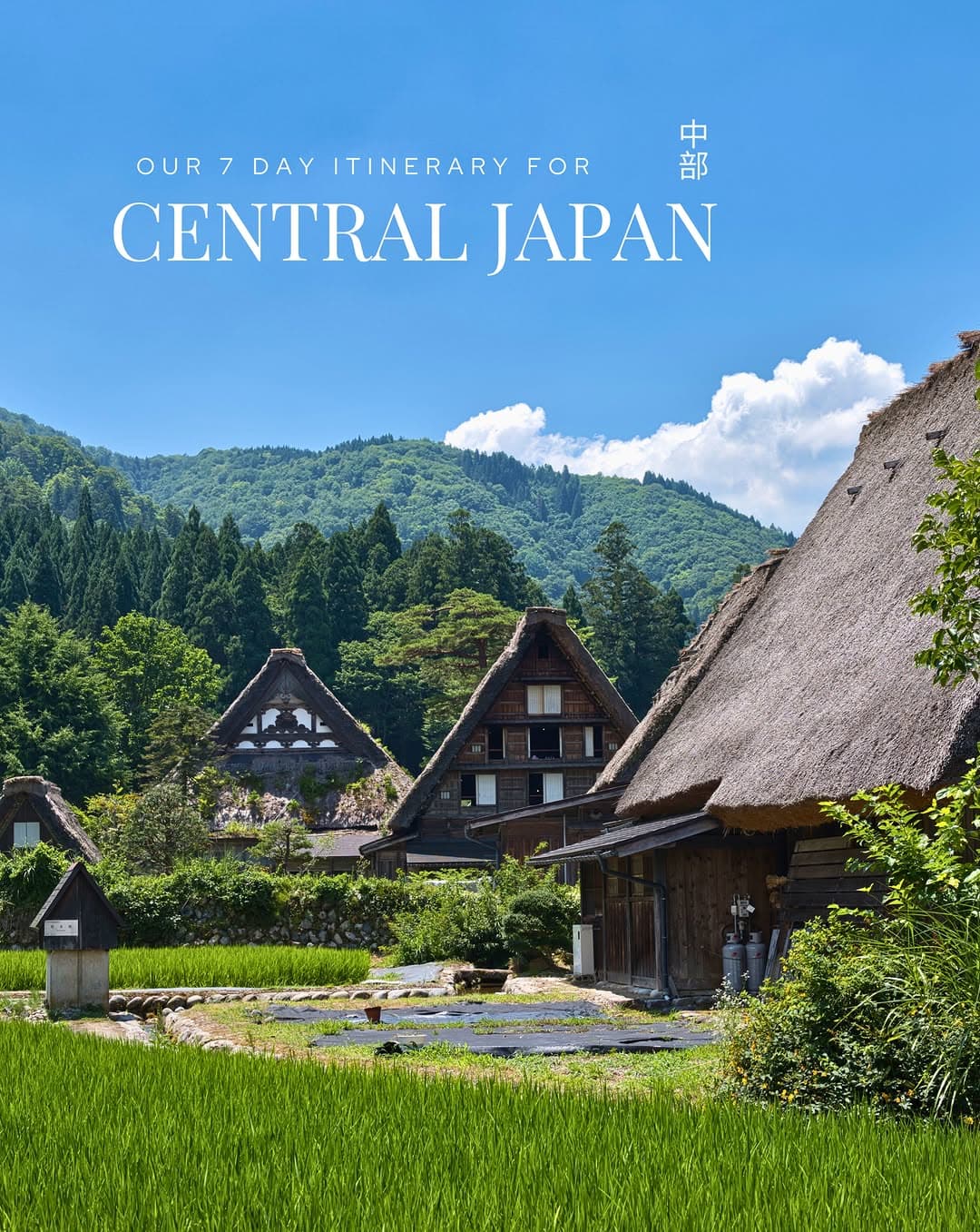 Central Japan's Historic Towns and Natural Wonders
