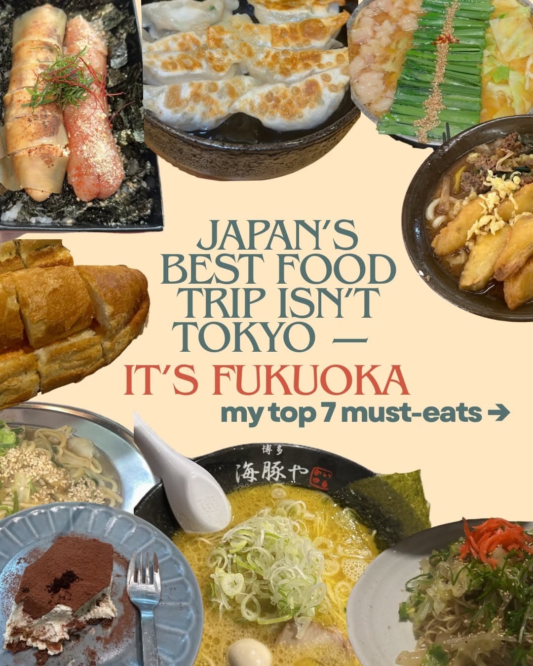 Fukuoka Food Guide: Seven Essential Local Eats