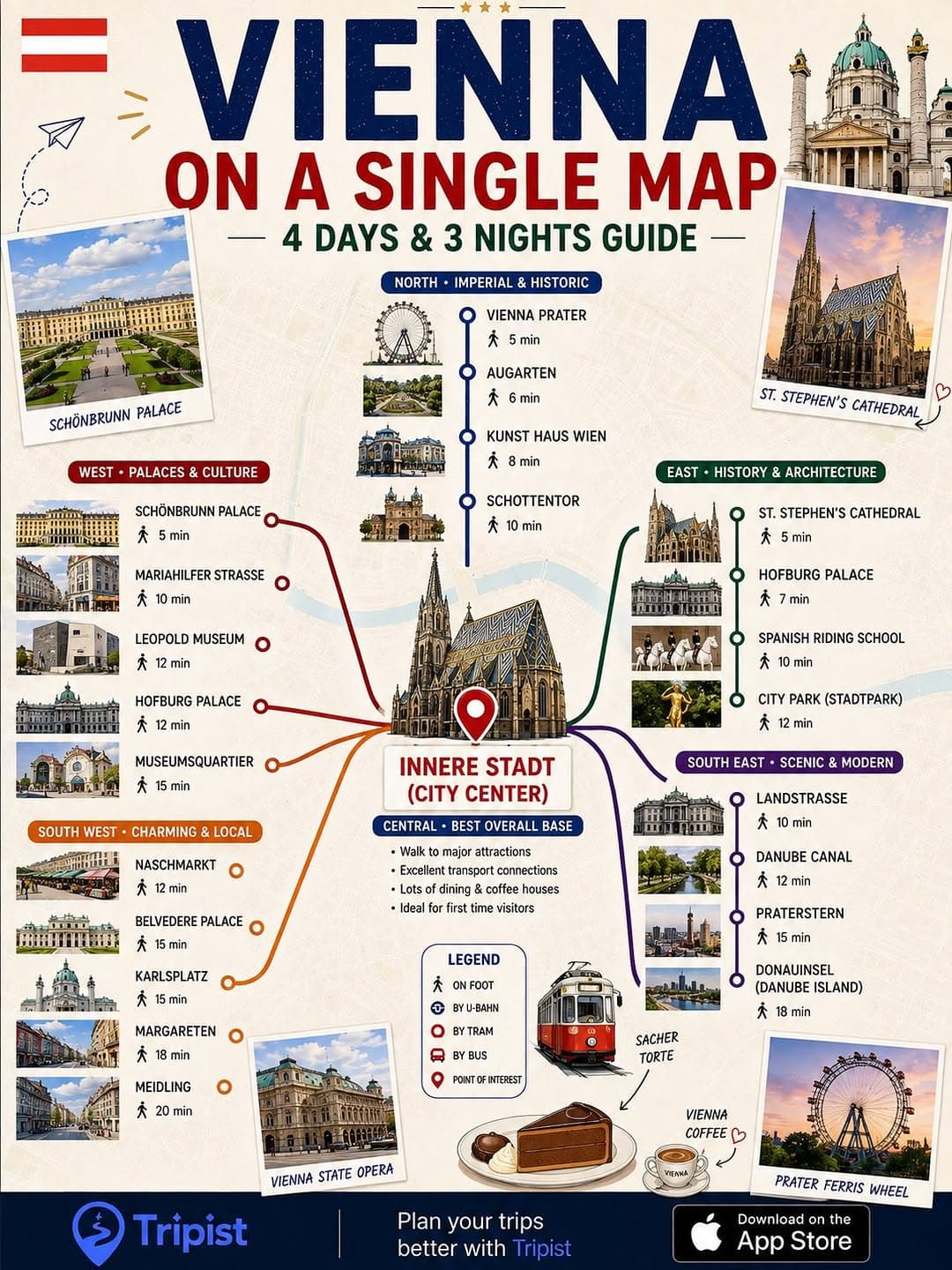 Vienna's Top Attractions for a Four-Day Trip