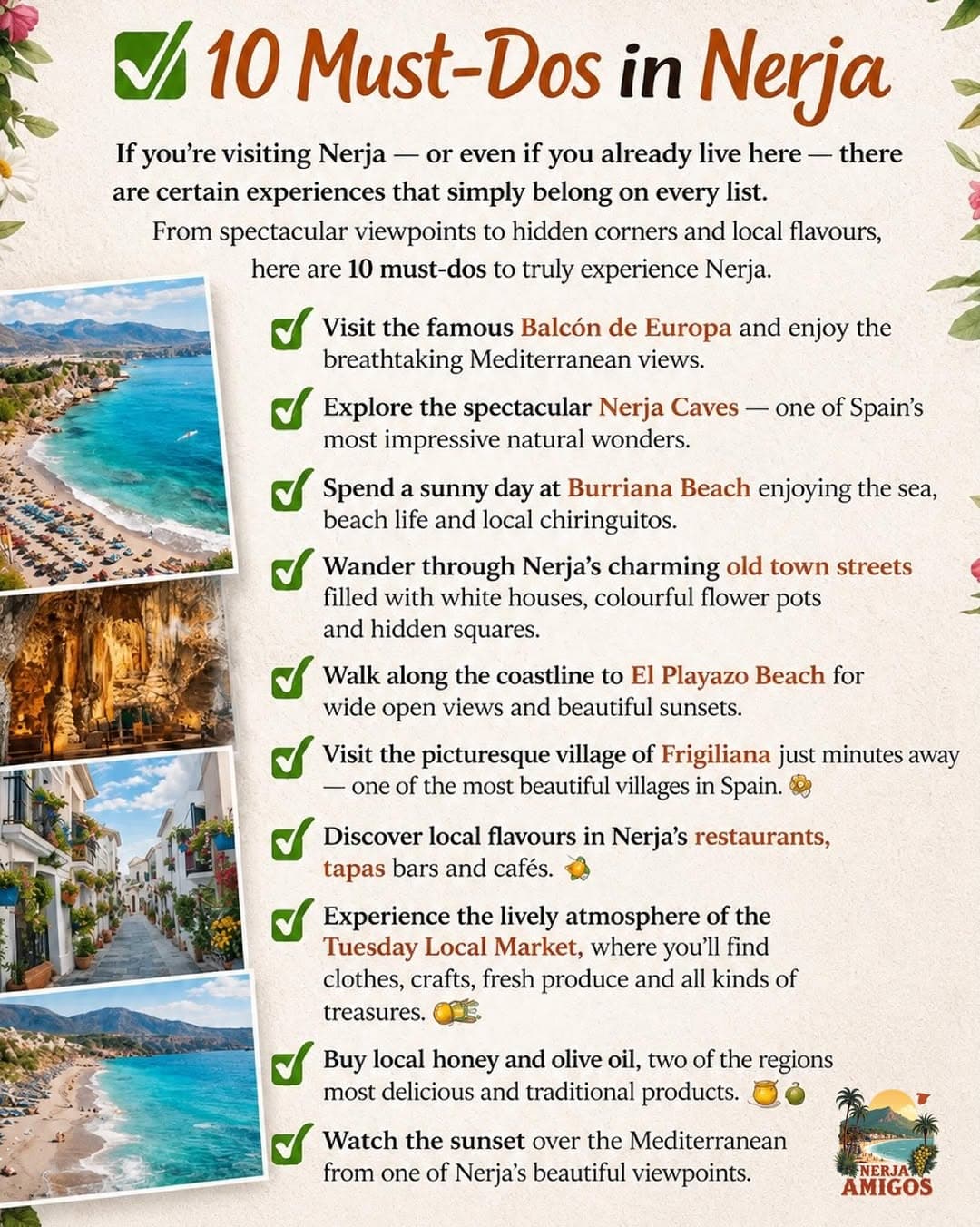 Top Nerja Attractions: Caves, Beaches, and Villages