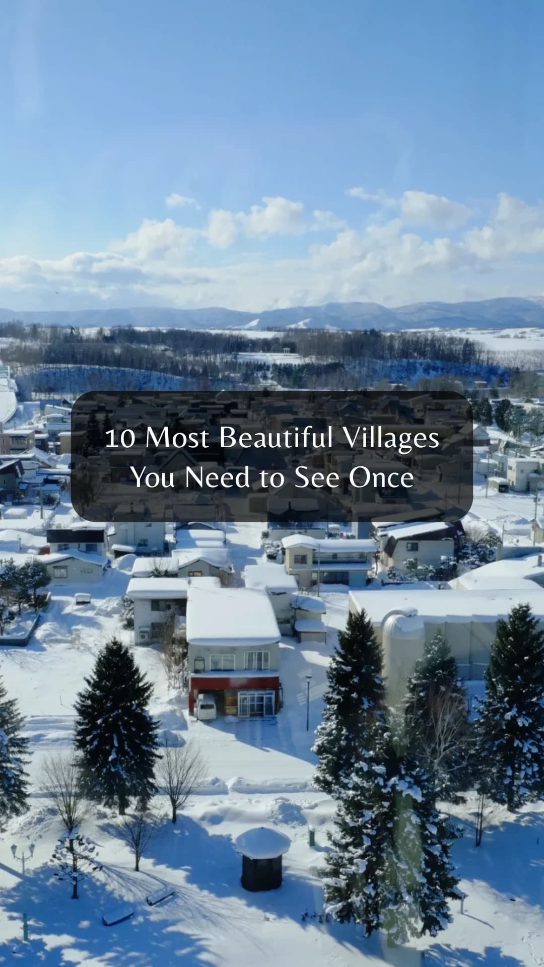Japan's Serene Villages Away From Major Cities