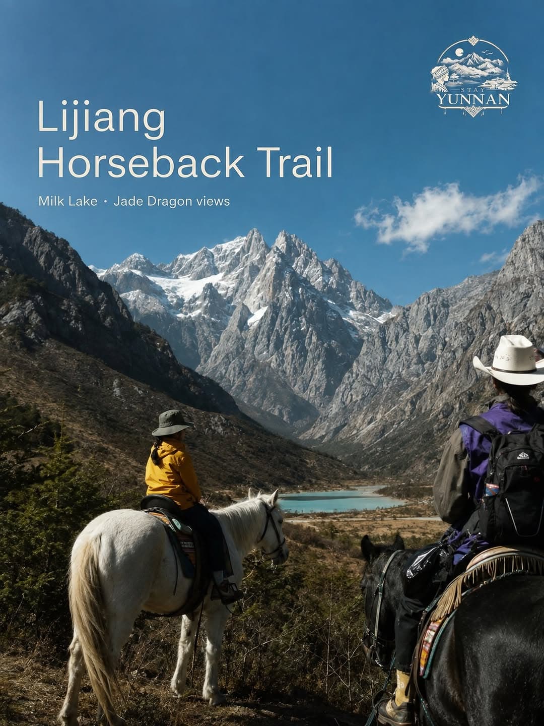 Horseback Ride to Milk Lake Near Jade Dragon Snow Mountain