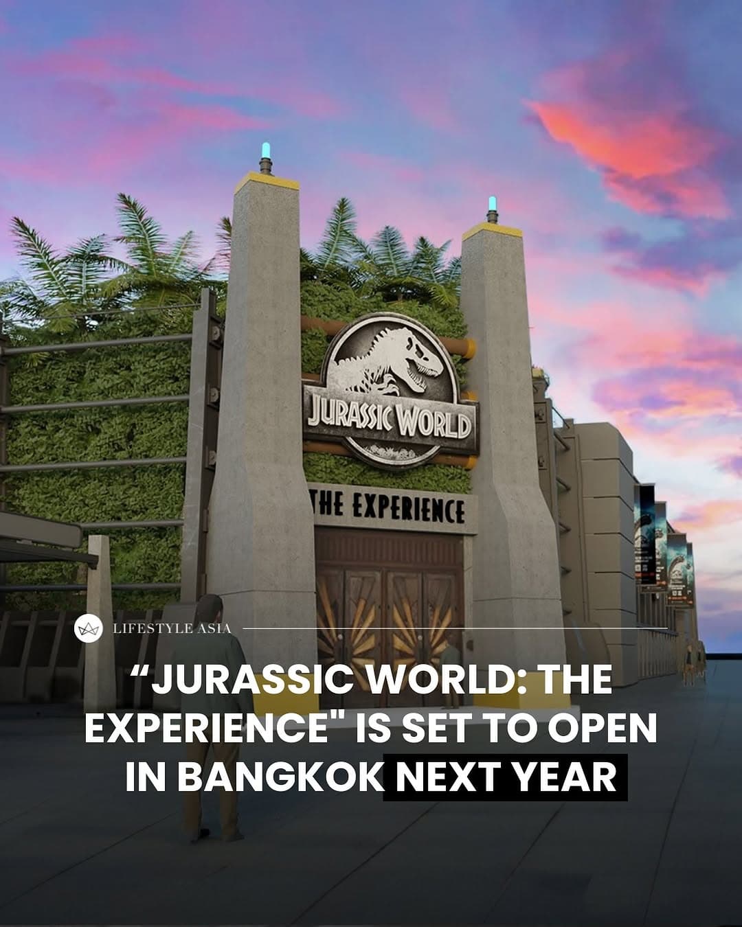 Jurassic World Attraction at Asiatique The Riverfront