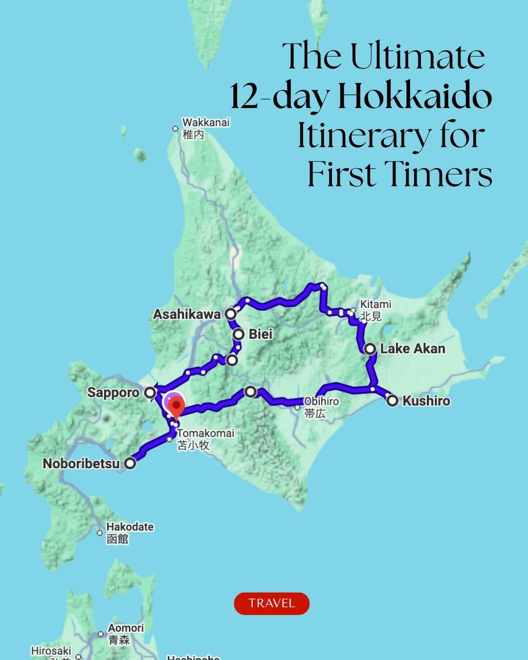 Hokkaido First-Timer Road Trip: Nature, Mountains, and Onsen