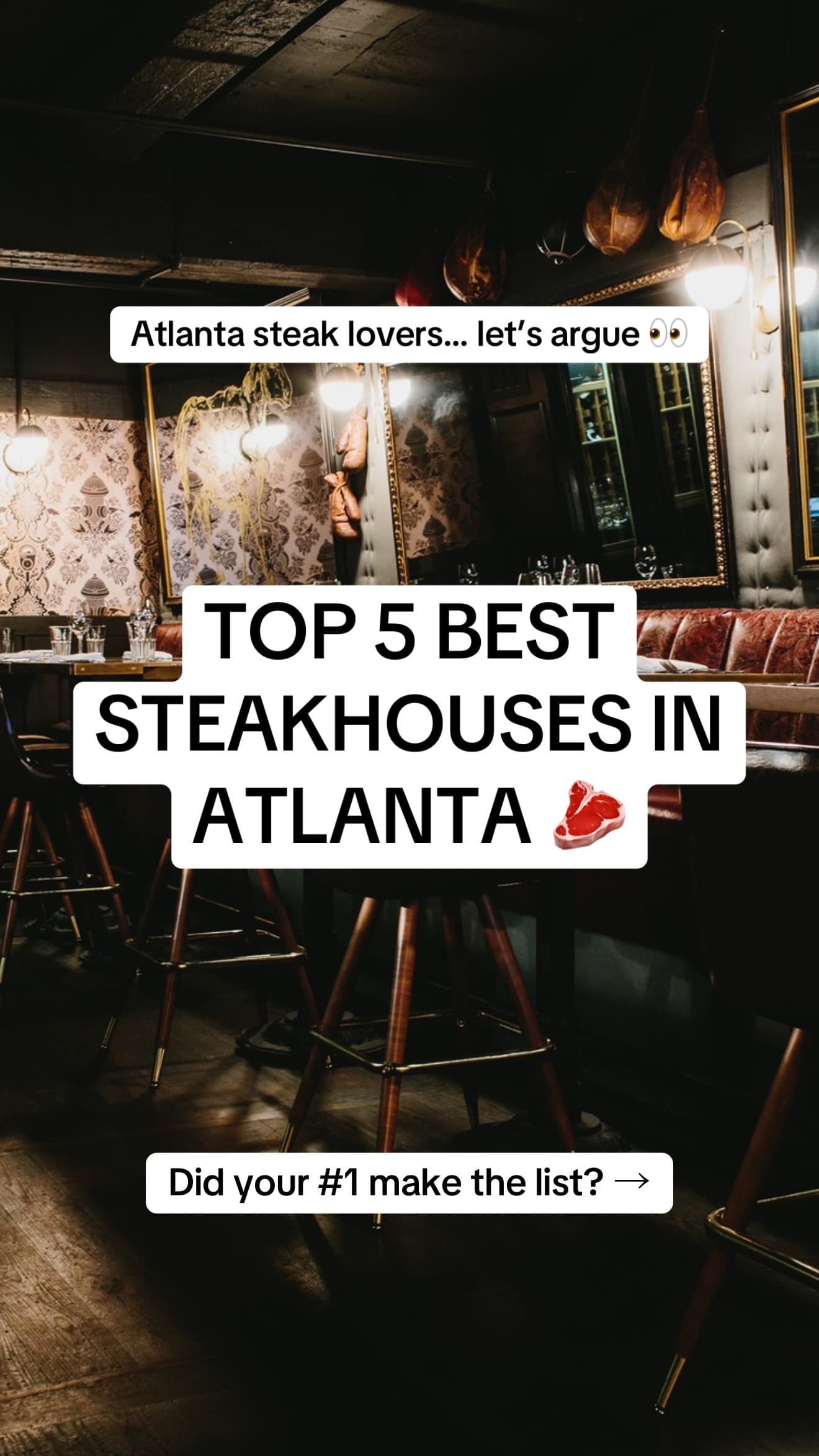 Atlanta's Top Steakhouses And Trail