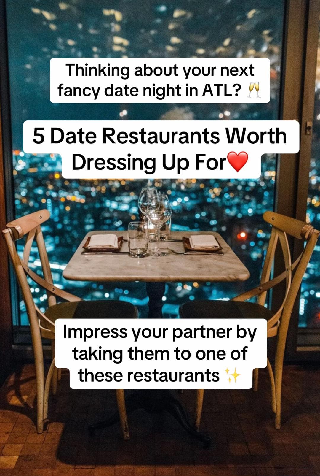 Atlanta's Top 5 Elegant Restaurants For A Date