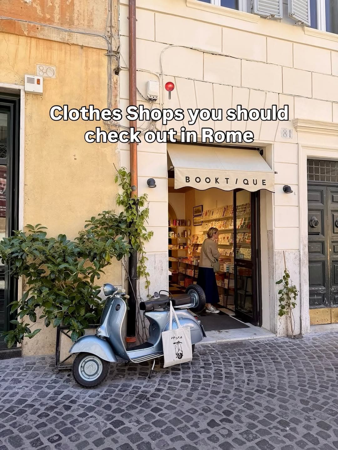 Rome's Best Vintage And Boutique Clothing Shops