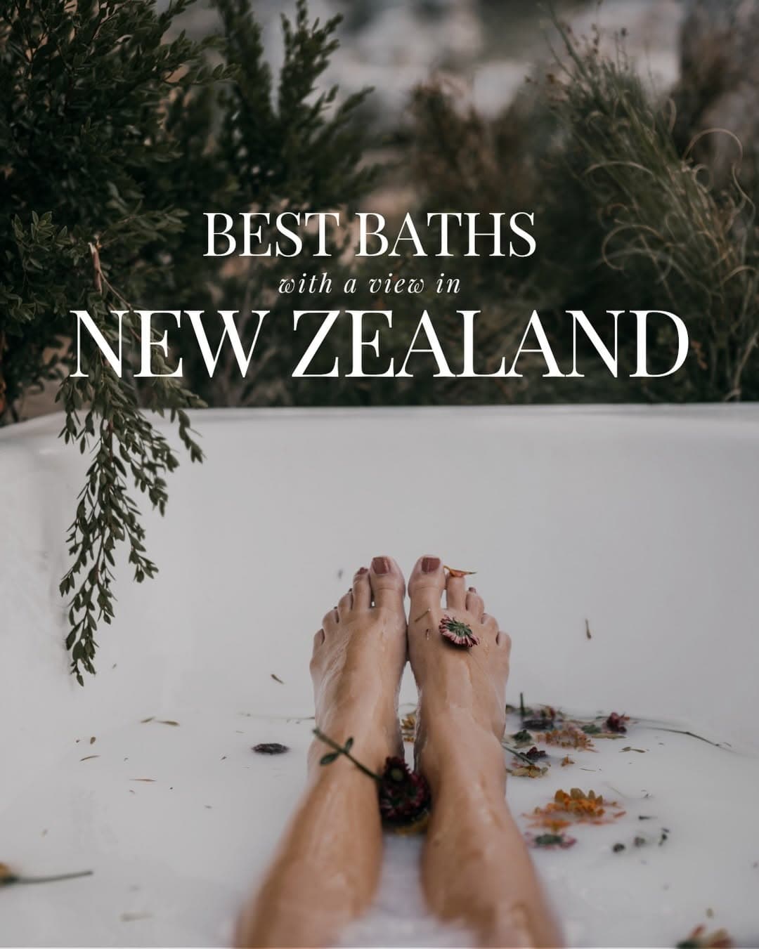 New Zealand Luxury Lodges With Stunning Bath Views