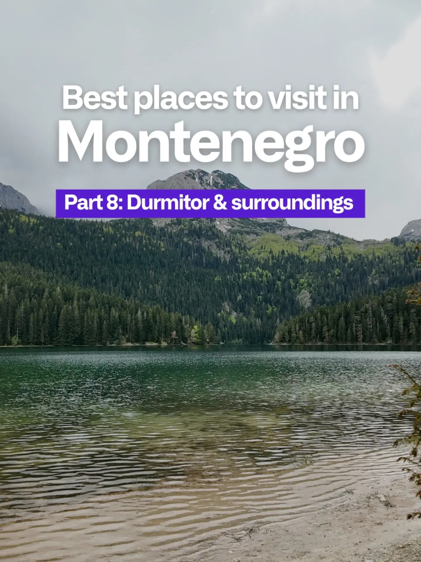 Montenegro's Durmitor Region Natural Wonders