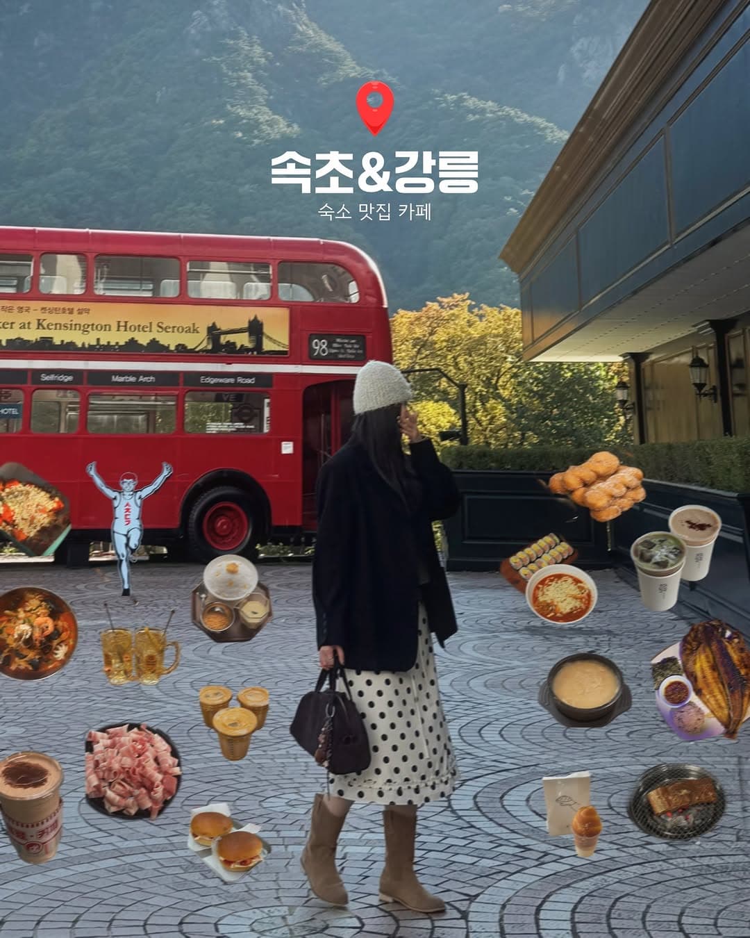 Sokcho and Gangneung Accommodations, Restaurants, and Cafes