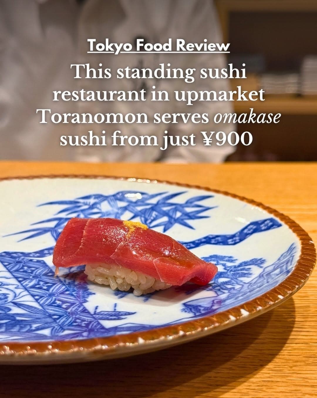 Tokyo's Toranomon: Standing Sushi and Market Bites