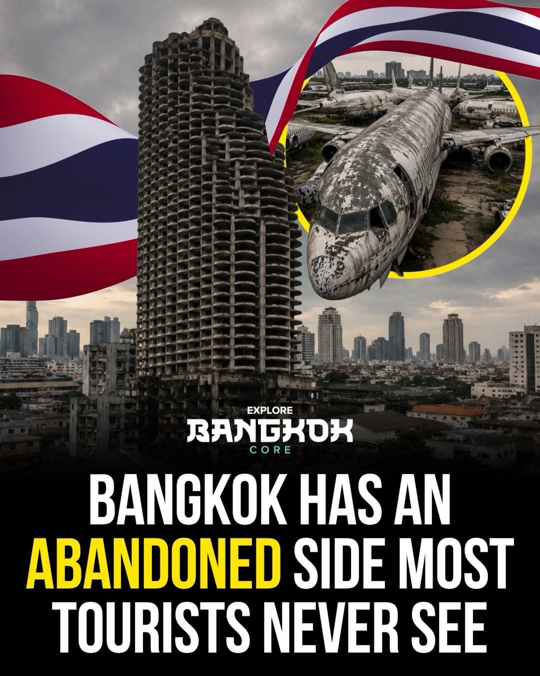 Bangkok's Hidden Abandoned Landmarks